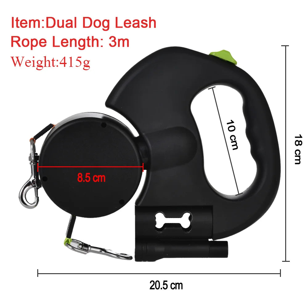 3in1 multifunctional dog leash.