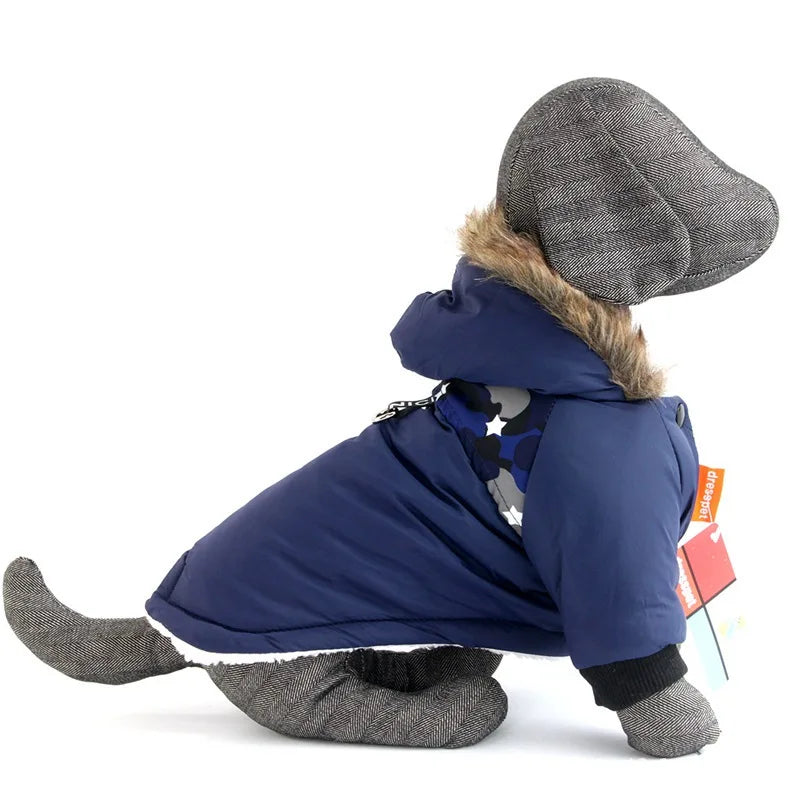 Cozy Pup Winter Waterproof Jacket.