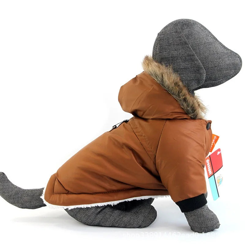 Cozy Pup Winter Waterproof Jacket.