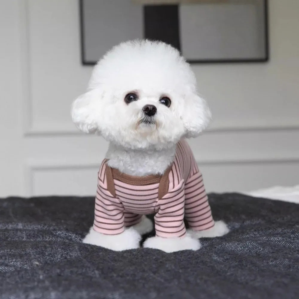 Cozy Pup Elastic Four-Legged Dog Pajamas. – happy paws pet supplies