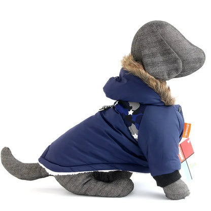 Cozy Pup Winter Waterproof Jacket.