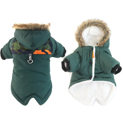 Cozy Pup Winter Waterproof Jacket.