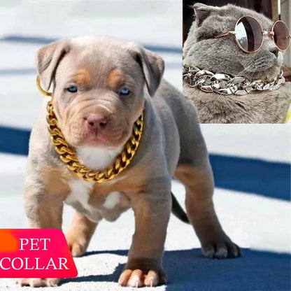 Pet Necklace Medium and Small Dog Collar Jewelry.